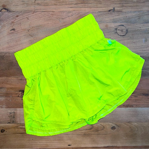 FP Movement by Free People Pants - FP Movement by Free People Way Home Skirt, Yellow, Size M